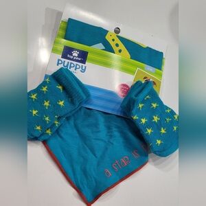 MATCHING DOG BANDANA AND SOCKS S/M